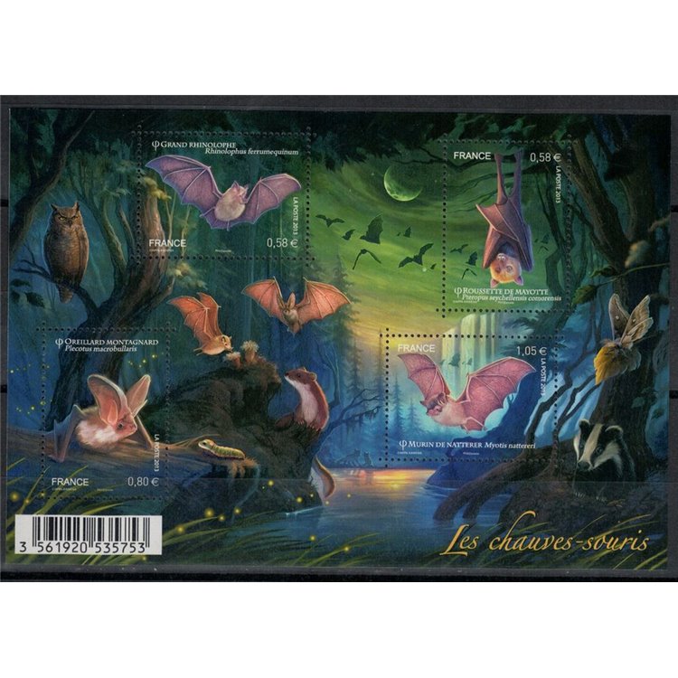 FRANCE 2013 Bats 1 s/s MNH**