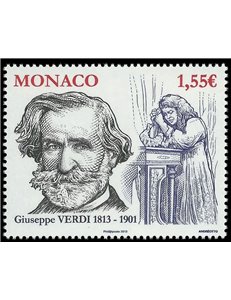 MONACO 2013 Giuseppe Verdi 1v MNH**