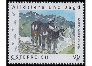 AUSTRIA 2013 Fauna e caccia, animali selvatici 1v MNH**