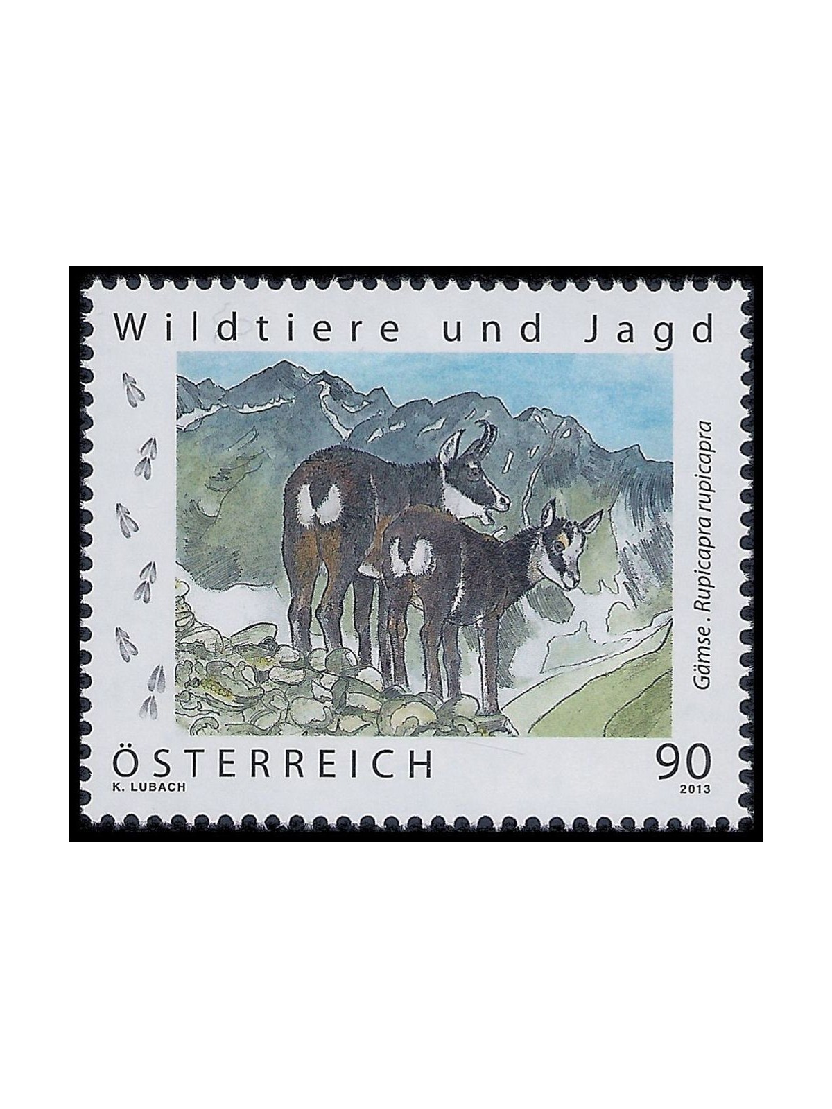 AUSTRIA 2013 Fauna e caccia, animali selvatici 1v MNH**