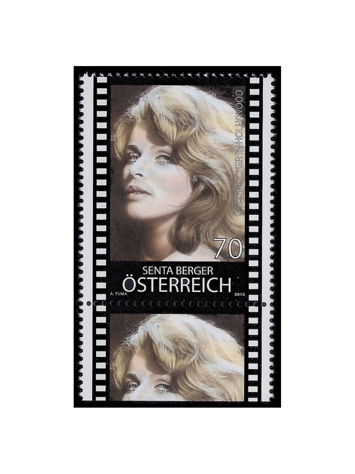 AUSTRIA 2013 Senta Berger, actress 1v MNH**