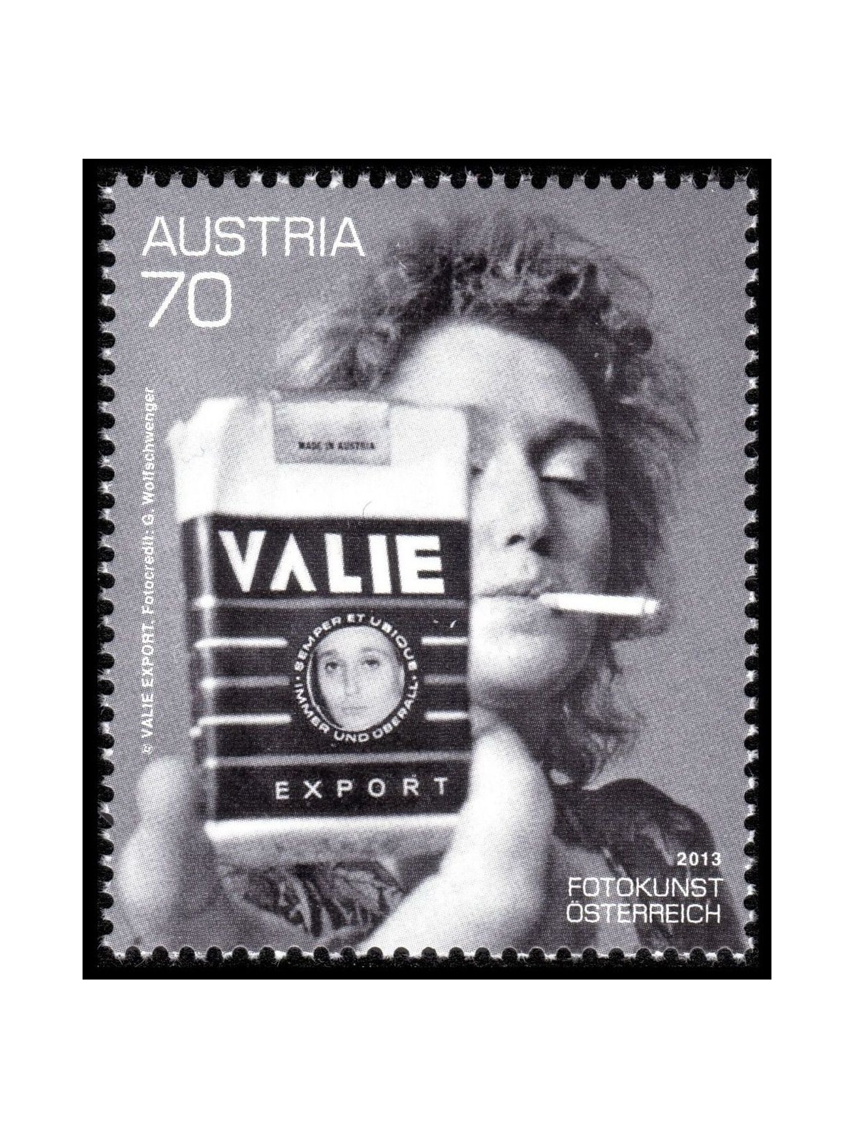 AUSTRIA 2013 Photographic art, Valie Export 1v MNH**