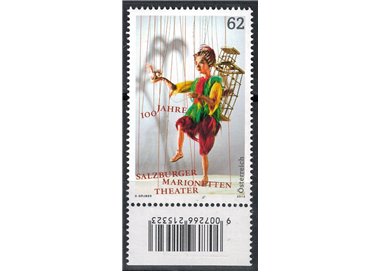 AUSTRIA 2013 Teatro marionette di Salisburgo 1v MNH**