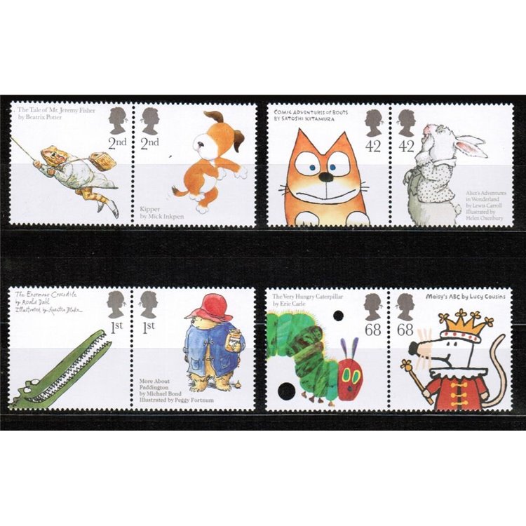 GREAT BRITAIN 2006 Animals in Fairy Tales 8v MNH**