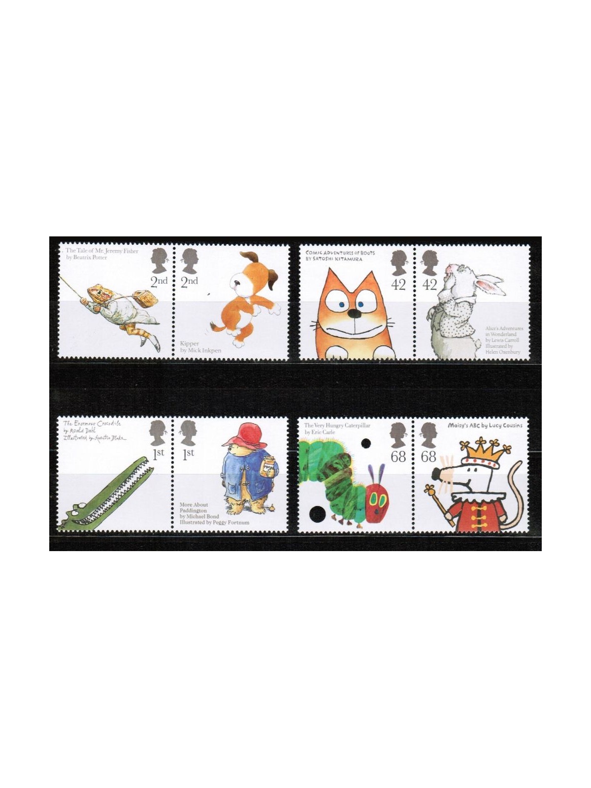 GRAN BRETAGNA 2006 Animali nelle favole 8v MNH**