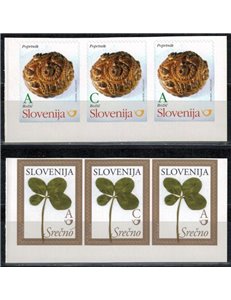 SLOVENIA 2011 Christmas A-C-A 6v MNH**