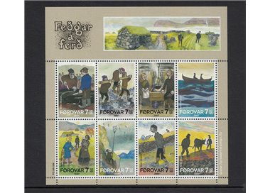 FAEROER 2007 Hedin Brù, the honour of the poor 1 s/s MNH**