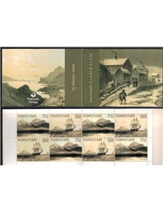 FAEROER 2007 Ancient lithographs 1 booklet MNH**