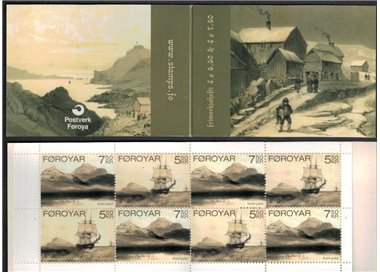 FAEROER 2007 Ancient lithographs 1 booklet MNH**