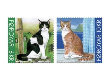 FAEROER 2011 Gatti - Cats 2v MNH**