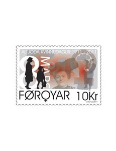 FAEROER 2011 International Women's Day 1v MNH**