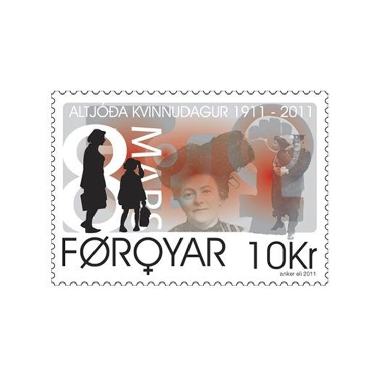 FAEROER 2011 International Women's Day 1v MNH**