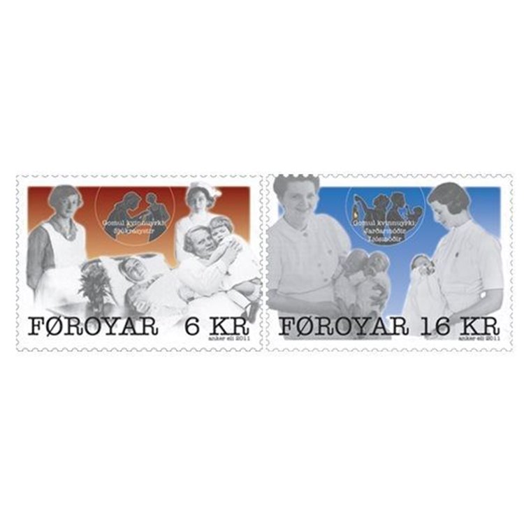 FAEROER 2011 Traditional women's professions 2v MNH**
