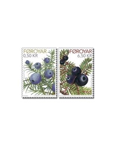 FAEROER 2011 Juniper berries 2v MNH**
