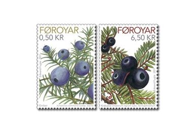FAEROER 2011 Juniper berries 2v MNH**