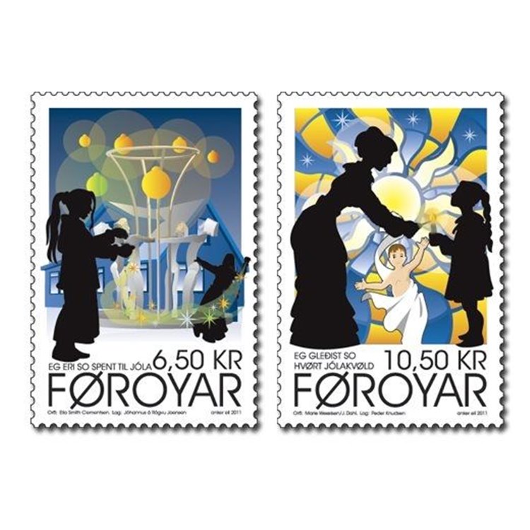 FAEROER 2011 Canzoni natalizie 2v MNH**