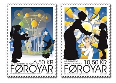 FAEROER 2011 Canzoni natalizie 2v MNH**