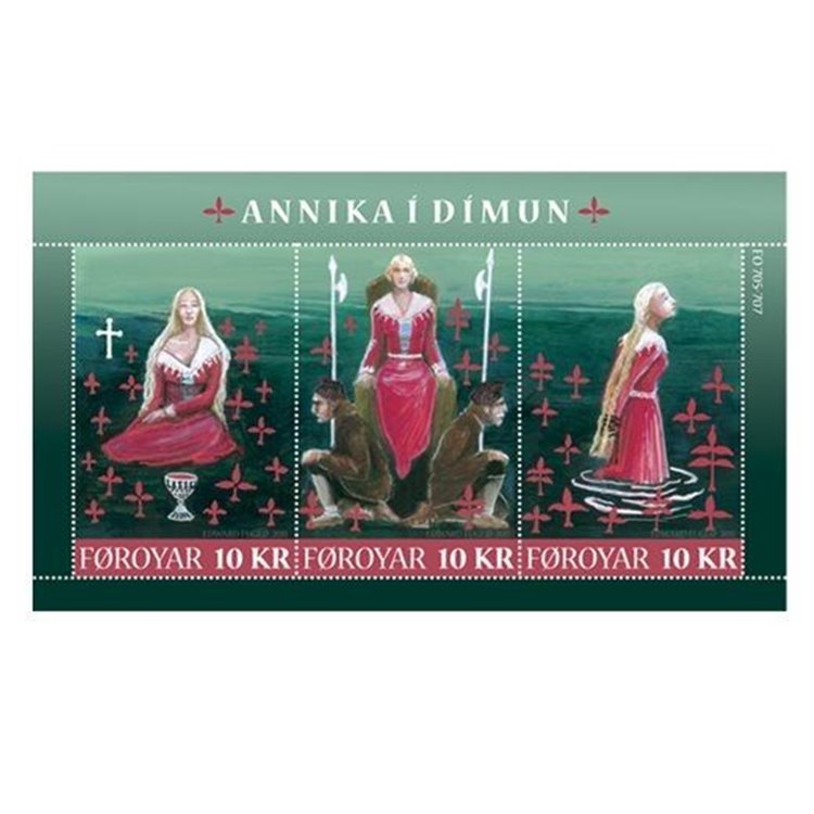 FAEROER 2011 Myths and legends, Annika of Dimun 1 s/s MNH**