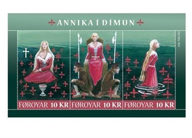 FAEROER 2011 Myths and legends, Annika of Dimun 1 s/s MNH**