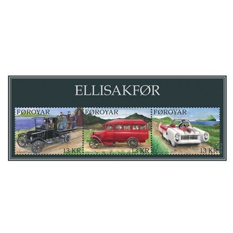 FAEROER 2011 Vintage cars 1 s/s MNH**