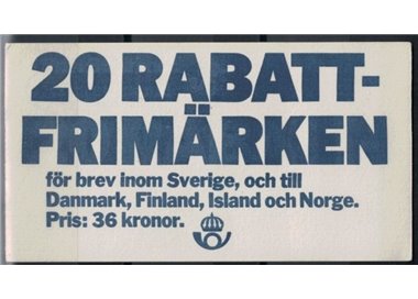 SVEZIA 1985 Stemmi di province svedesi 1 LB MNH**