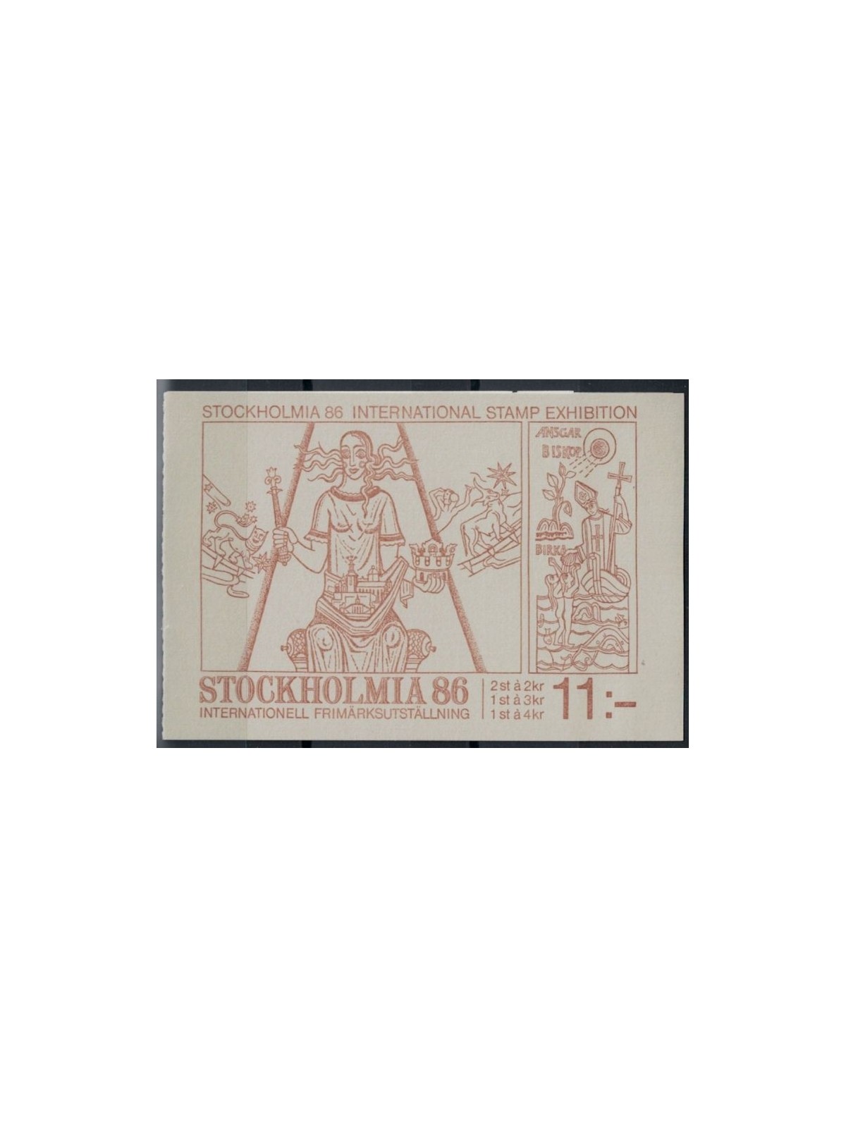SVEZIA 1985 Esposizione filatelica Stockholmia 1 LB MNH**