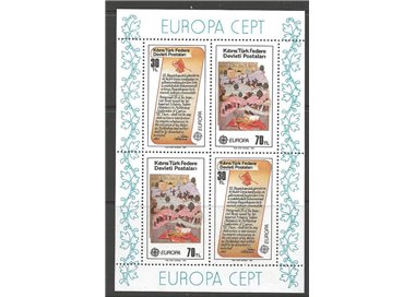 TURKISH CYPRUS 1982 Europe s/s MNH**