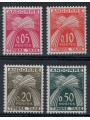 ANDORRA FRANCESE 1961 Segnatasse 4v MNH**