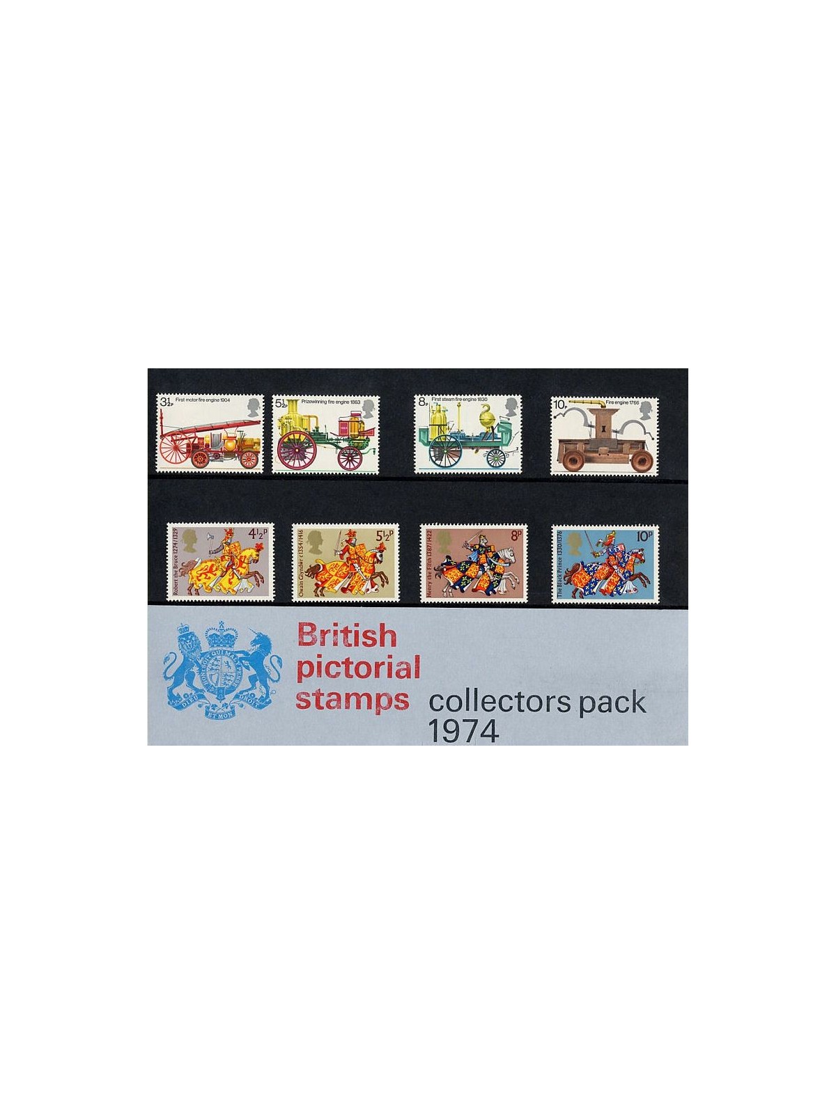 GREAT BRITAIN 1974 Complete Year - Collector pack 21v MNH**