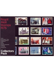 GREAT BRITAIN 1975 Complete Year, Collector pack 27v MNH**