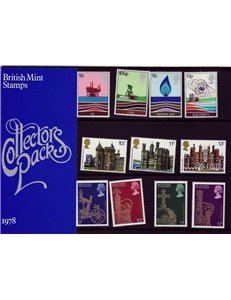 GREAT BRITAIN 1978 Complete Year, Collector pack 24v MNH**