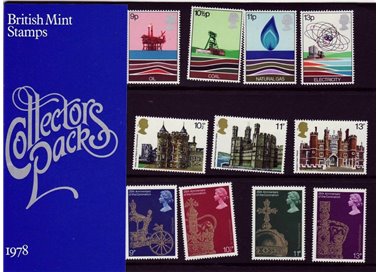 GREAT BRITAIN 1978 Complete Year, Collector pack 24v MNH**