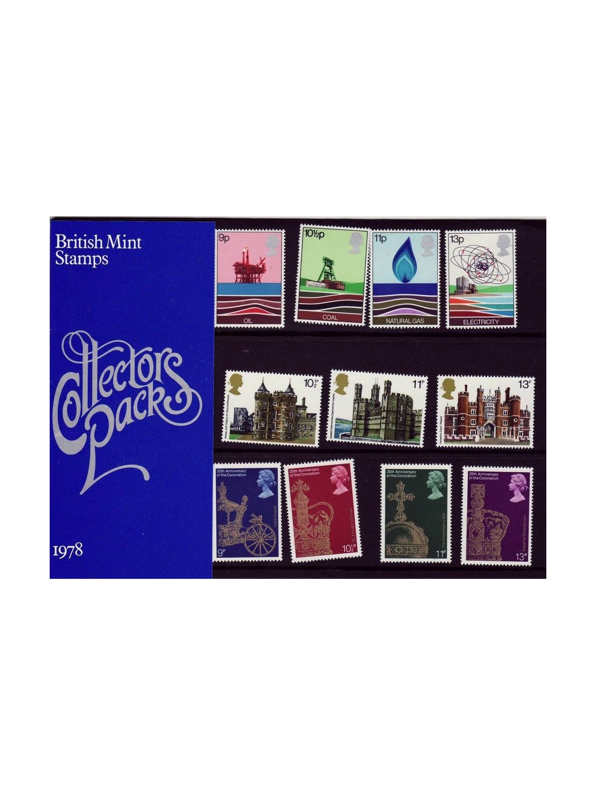 GREAT BRITAIN 1978 Complete Year, Collector pack 24v MNH**