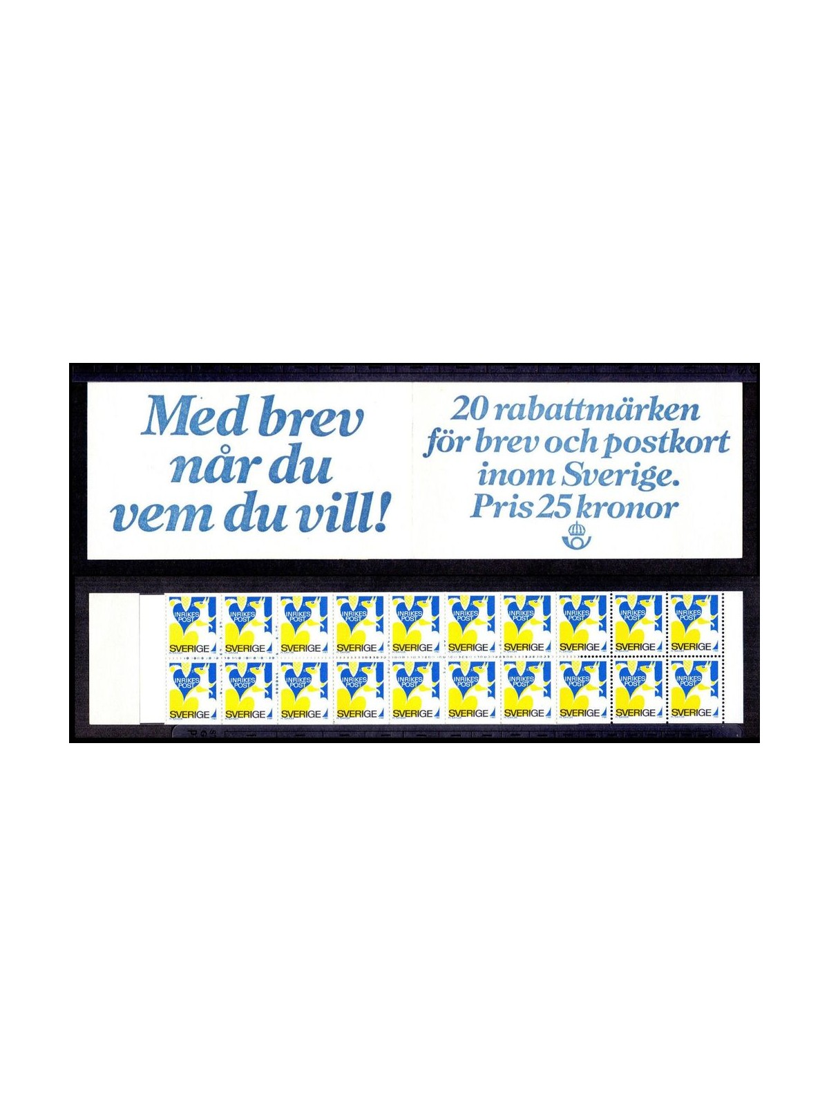 SVEZIA 1980 Valori scontati 1 LB MNH**
