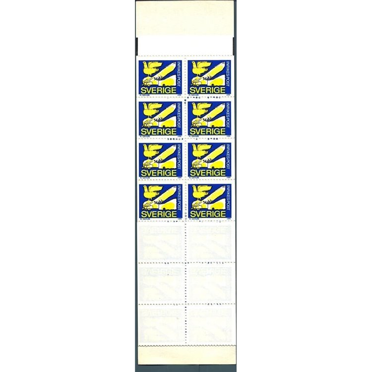 SWEDEN 1979 Discounted Values 1 booklet MNH**