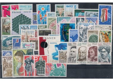 FRANCIA 1977 Annata Completa 49v MNH**