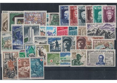 FRANCE 1969 Complete Year 41v MNH**