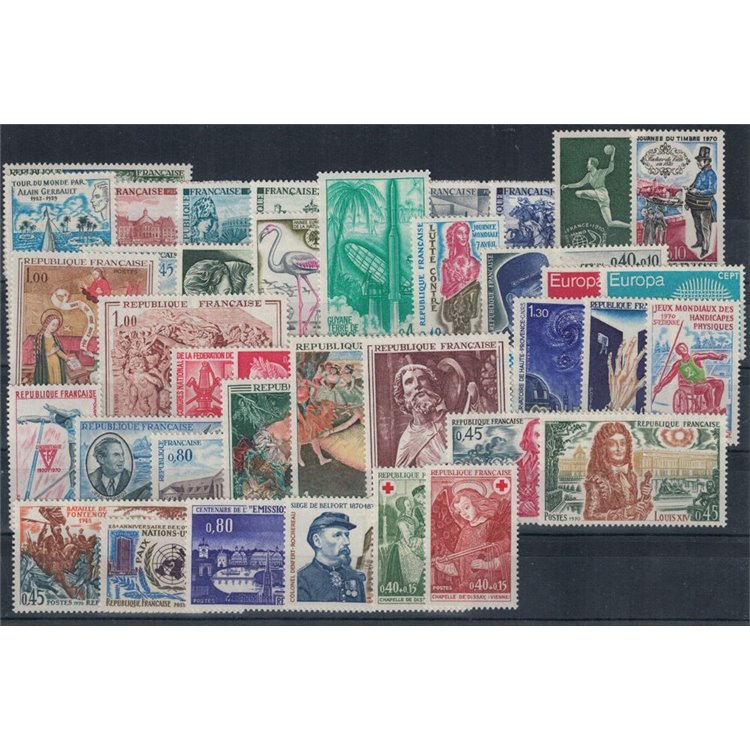FRANCIA 1970 Annata Completa 43v MNH**