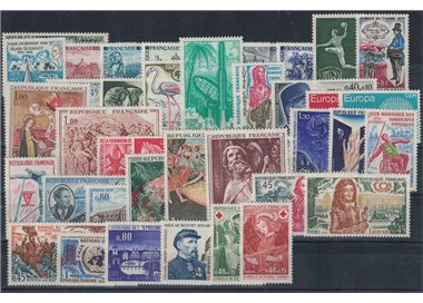 FRANCE 1970 Complete Year 43v MNH**