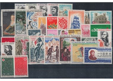FRANCIA 1972 Annata Completa 36v MNH**
