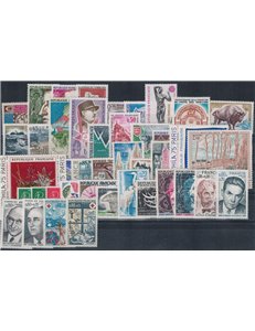 FRANCE 1974 Complete Vintage 47v MNH**