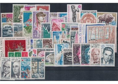 FRANCIA 1974 Annata Completa 47v MNH**