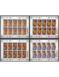 MALTA 2002 WWF, cavalluccio marino 4 MF MNH**