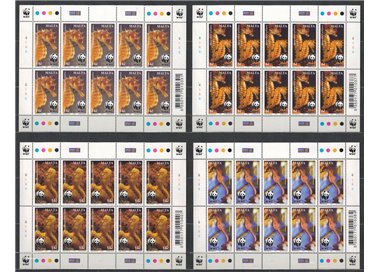 MALTA 2002 WWF, seahorse 4 m/s MNH**
