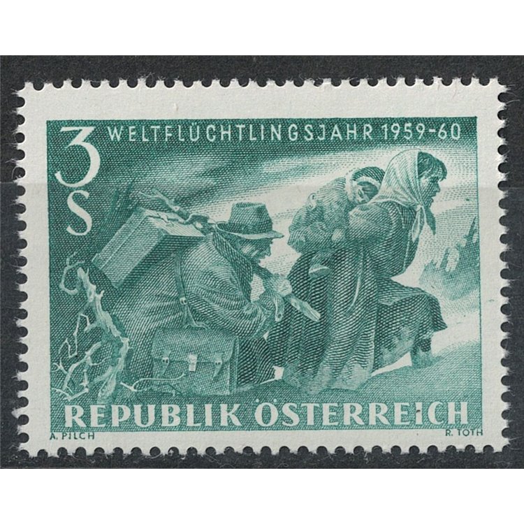 AUSTRIA 1960 Year of the Refugee MNH**