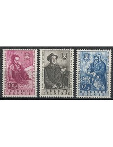BELGIO 1960 Anno del rifugiato 3v MNH**