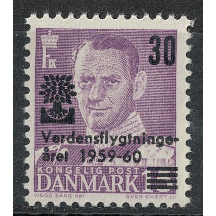 DENMARK 1960 Year of the Refugee MNH**