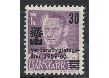 DANIMARCA 1960 Anno del rifugiato MNH**
