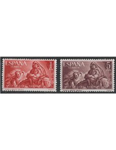 SPAIN 1961 Year of the Refugee 2v MNH**