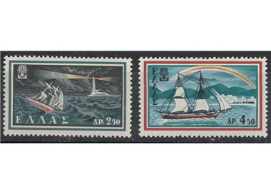 GREECE 1960 Year of the Refugee 2v MNH**